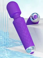 NOXXX Wand Masaj Aleti Şarjlı 28 Fonksiyonlu Mor - Görsel 6