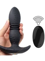 NOXXX Uzaktan Kumandalı İleri Geri Hareketli Şarjlı Anal Dildo - Görsel 4