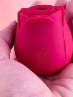 NOXXX Gül Tasarımlı Titreşimli Vakumlu Klitoral Vibratör - Görsel 6