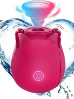 NOXXX Gül Tasarımlı Titreşimli Vakumlu Klitoral Vibratör - Görsel 5