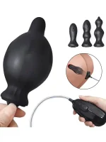 Titreşimli ve Şarjlı Şişirilebilir Anal Set - Görsel 2