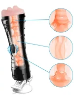 NOXXX Vantuzlu ve Titreşimli Kupa Mastürbatör - Görsel 4