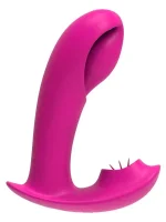 NOXXX Uzaktan Kumandalı Titreşimli Şarjlı Dil Sitimilasyonlu Vibratör - Görsel 3