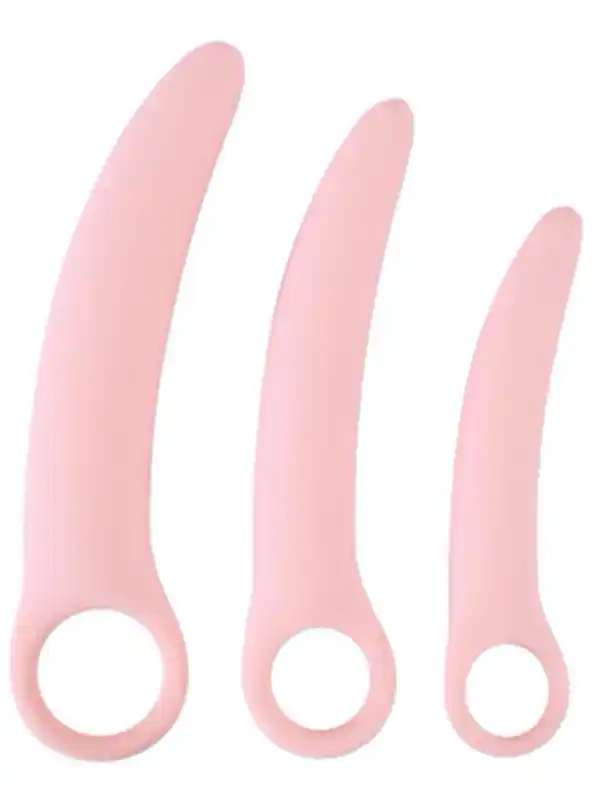 noxxx-vajinismus-ve-kegel-icin-dilator-seti-3lu NOXXX 3'lü Vajinismus ve Kegel Dilatör Seti - Görsel 1