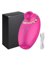 NOXXX Dil Özellikli Vakumlu Şarjlı Titreşimli Orgazm Vibratörü - Görsel 3