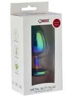 NOXXX Çok Renkli Büyük Boy Taşlı Çelik Anal Plug - Görsel 2