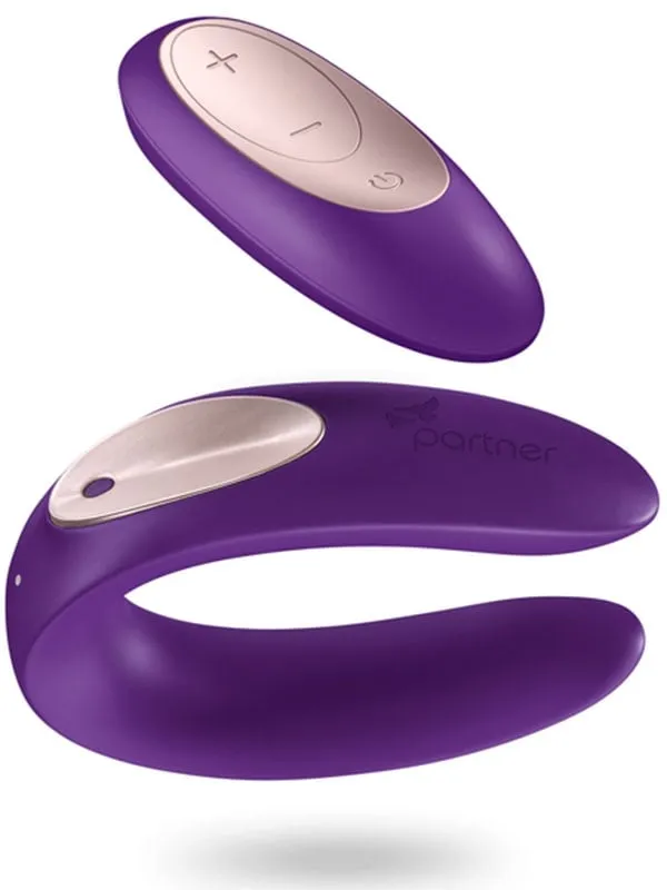 partner-plus-remote-couples-vibrator-1 Partner Uzaktan Kumandalı Giyilebilir Vibratör - Görsel 1