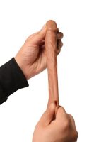 Penextender Testis Girişli Realistik Penis Kılıfı - Görsel 5