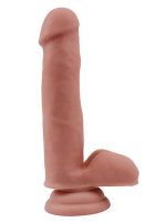 Philander Kıkırdaklı Gerçekçi Dildo - 18cm Ten