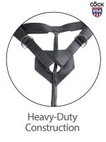 Çift Penisli İçi Dolu Belden Bağlamalı 18 cm - Görsel 3