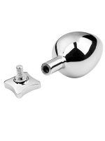 NOXXX Değiştirilebilir Poker Başlıklı Çelik Anal Plug Set Küçük Boy - Görsel 3