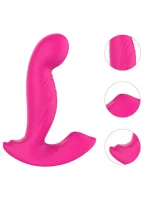 Giyilebilir Şarjlı Uzaktan Kumandalı Döner Başlı Klitoris Uyarıcılı Anal Vibratör - Görsel 6