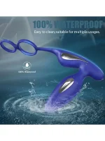 Penis Halkalı Prostat ve Elektro Şok Özellikli Anal Vibratör - Görsel 6