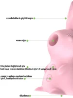 Şarjlı Kilitoral Emiş ve Dil Stimilasyon Vibratörü - Görsel 4