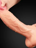 10″ Dual Layer Realistik Dildo 25 cm - Görsel 5