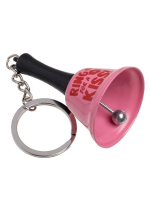 Ring for a Kiss Pembe Çan Anahtarlık - Görsel 2