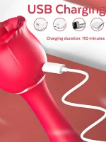 Erojen Bölge Etkili Çift Taraflı Şarjlı Vibratör - Görsel 6