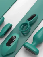 Çiftler İçin Uzaktan Kumandalı Şarjlı Titreşimli Aşk Seti - Görsel 4