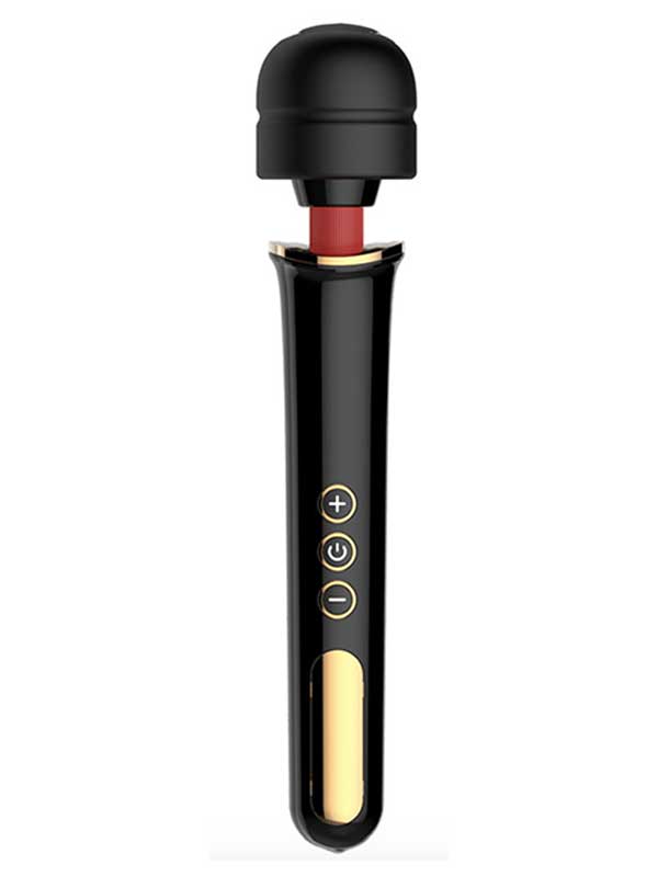 sarj-edilebilir-siyah-wand-masaj-aleti-27028-1 Şarj Edilebilir Siyah Wand Masaj Aleti - Görsel 1