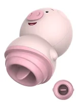 Klitoris ve Dil Hareketli Şarjlı Domuzcuk Vibratör - Görsel 4