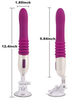 Vantuzlu İleri Geri Hareketli Şarjlı Dizayn Vibratör - Görsel 2