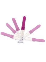 Vantuzlu İleri Geri Hareketli Şarjlı Dizayn Vibratör - Görsel 4