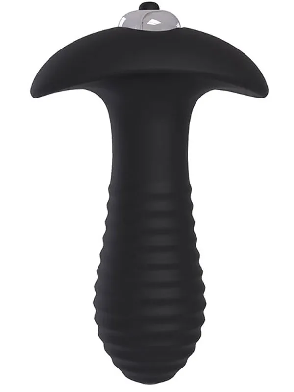 spiral-titresimli-t-anal-plug-10-cm-CSHDS065 Giyilebilir Titreşimli Spiral Butt Plug - Görsel 1