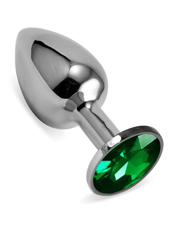 steel-metal-jeweled-butt-plug-small NOXXX Çelik Anal Plug Small - Görsel 1