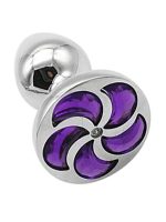 NOXXX Taşlı Çelik Anal Plug 11 cm - Görsel 2