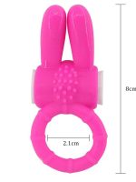 Tavşan Kulaklı Tırtıklı Penis Halkası - Görsel 2