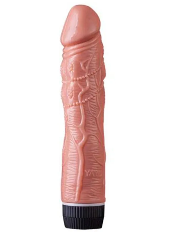titresimli-gercekci-vibrator-20-cm_V1255 Vibratör 20 cm - Görsel 1
