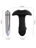 Giyilebilir Titreşimli Penis Butt Plug - Görsel 3