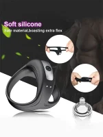 Titreşimli Şarjlı Penis Halkası - Görsel 6