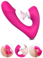 Vakumlu G Spot Vibratör Titreşimli Şarjlı - Görsel 2