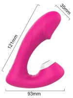 Vakumlu G Spot Vibratör Titreşimli Şarjlı - Görsel 3