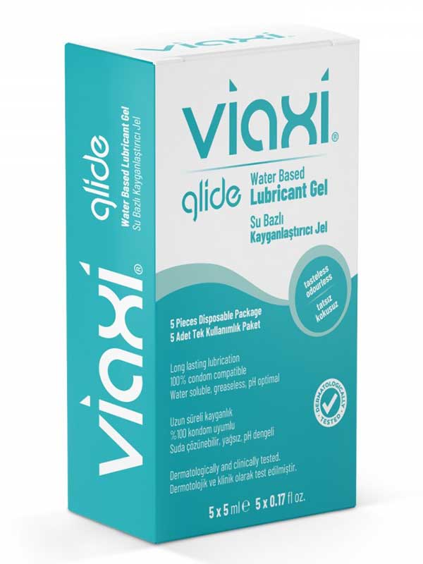 viaxi-glide-kayganlastirici-jel-5-x-5-ml-9304-1 Viaxi Glide Kayganlaştırıcı Jel 5 x 5 ml - Görsel 1