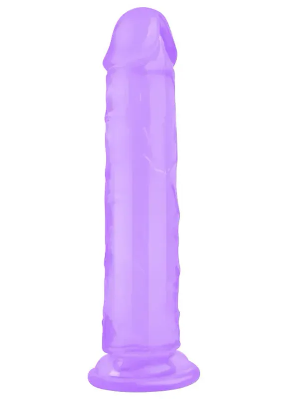 vscnovelty-8-5-mr-rude-gercekci-mor-jel-dildo-21-5-cm-VN319003P 8.5" Realistik Mor Jel Dildo 21.5 cm - Görsel 1