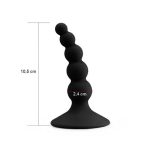10,4 cm Vantuzlu Boğumlu Anal Plug - Görsel 5