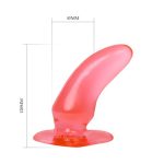 12 cm Jel Anal Alıştırıcı Açıcı Vantuzlu Plug - Görsel 4