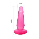 12 cm Vantuzlu Jel Anal Plug - Görsel 5