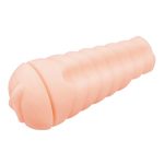 12 Fonksiyonlu USB Şarjlı Sesli Titreşimli Realistik Suni Vajina Erkek Mastürbatör - Görsel 4