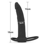 13 cm Siyah Anal Penis Halkası - Görsel 5