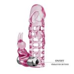 13 cm Klitoris Uyarıcılı Titreşimli Penis Kılıfı - Görsel 3