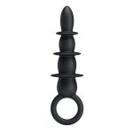 13,2 cm Vantuzlu Halkalı Anal Alıştırıcı Tıkaç - Görsel 4