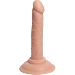 14 cm Belden Bağlamalı Realistik Testissiz Dildo Penis Set - Görsel 2