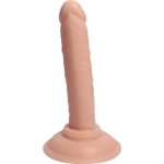 14 cm Belden Bağlamalı Realistik Testissiz Dildo Penis Set - Görsel 3