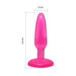 14 cm Vantuzlu Jel Anal Plug - Görsel 5
