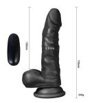 17 cm Titreşimli Gerçekçi Silikon Vantuzlu Zenci Penis - Hunk Eagle - Görsel 4