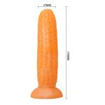 17 cm Vantuzlu Mısır Şeklinde Silikon Anal Plug - Görsel 4