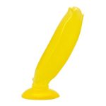 17 cm Vantuzlu Muz Şeklinde Silikon Anal Plug - Görsel 2